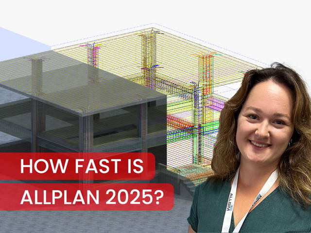 Poza produs Can Allplan 2025 Reinforce a Two-Story Industrial Building in 30 Minutes? Let’s Find Out!